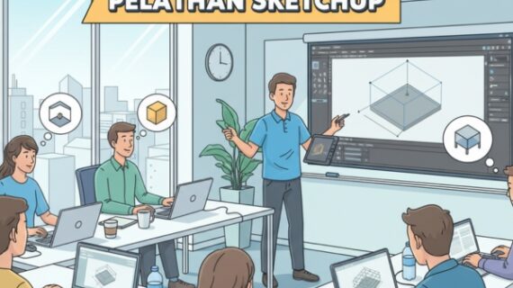 Kursus SketchUp di Bandung: Belajar Desain 3D dengan Cara Seru