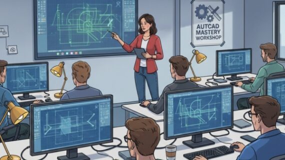 Kursus AutoCAD: Skill Penting yang Bikin Karier Kamu Naik Level