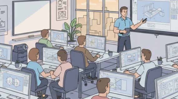 Evolusi AutoCAD dari 2D ke AI: Kenapa Kamu Perlu Ikut Kursus AutoCAD Sekarang?