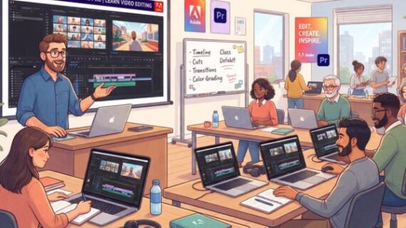 Kursus Adobe Premiere Pro Bersertifikat untuk Pemula hingga Mahir | Belajar Editing Video Profesional