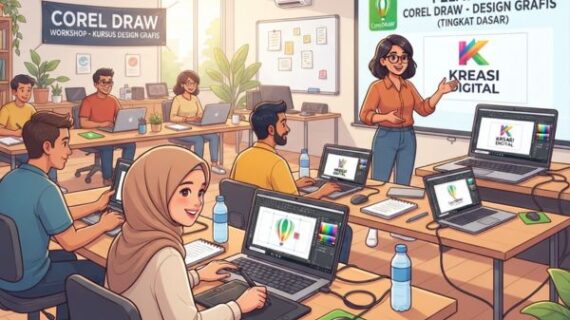 Kursus CorelDRAW dengan Sertifikat Resmi dan Portofolio