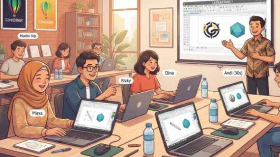 Bisa CorelDRAW tapi Desain Masih Biasa? Coba Pelajari Teknik Ini